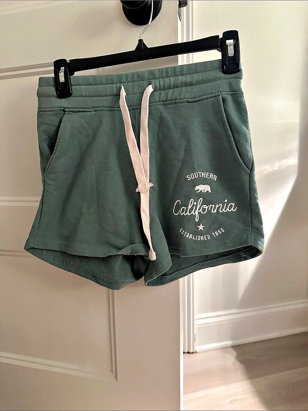 tea Green Shorts Good condition sweat shorts.